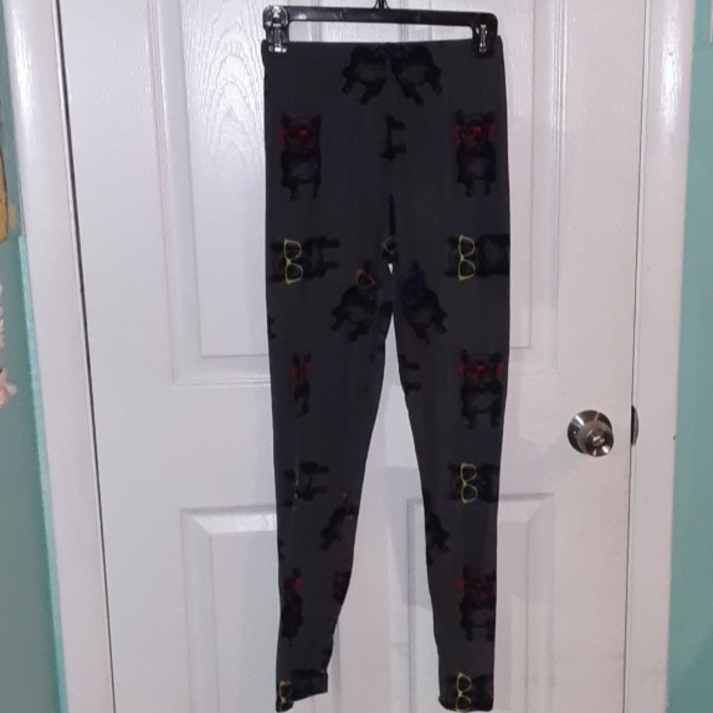 Super Soft Fenchies with glasses leggings